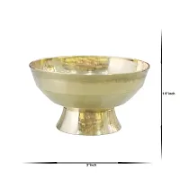 Om BhariPuri Brass Chandan Pyali for Puja (Pack of-2)-thumb3