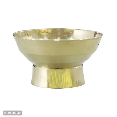 Om BhariPuri Pure Brass Pyali/Brass Pyali use for Pooja and Temple decore (Pack of-3)