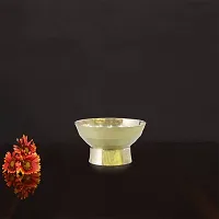 Om BhariPuri Pure Brass Pyali/Brass Pyali use for Pooja and Temple decore (Pack of-3)-thumb1