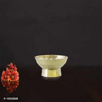 Om BhariPuri Pure Brass Pyali/Brass Pyali use for Pooja and Temple decore (Pack of-3)-thumb2