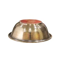 Om BhariPuri Copper Serving Bowl Handmade Copper Diya, Round Puja/Pooja Katori (Pack of-2)-thumb1