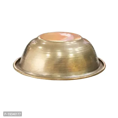 Om BhariPuri Copper Mixing Bowl Copper Round Pooja Katori/Bowl for Pooja (Pack of-3)-thumb3