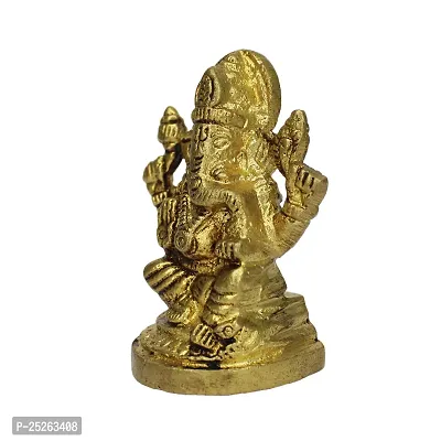 vinayakmoorti Ganesha/Ganesh/Ganeshji/Murti Panchdhatu Statue (Weight :- 0.130)-thumb5