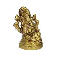 vinayakmoorti Ganesha/Ganesh/Ganeshji/Murti Panchdhatu Statue (Weight :- 0.130)-thumb1