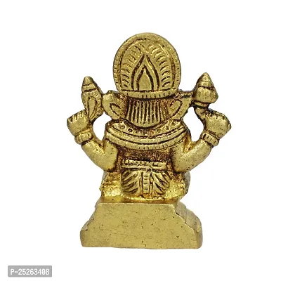 vinayakmoorti Ganesha/Ganesh/Ganeshji/Murti Panchdhatu Statue (Weight :- 0.130)-thumb3