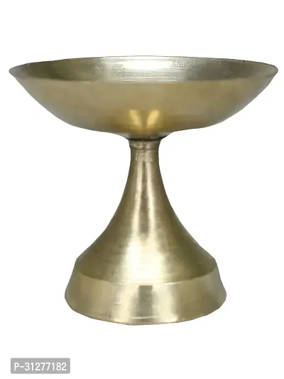 Traditional Brass Diya for Puja-thumb0