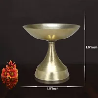 Traditional Brass Diya for Puja-thumb1