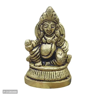 Handmade Brass Lord Kuber Maharaj Idol-thumb0