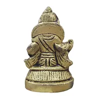 Handmade Brass Lord Kuber Maharaj Idol-thumb4