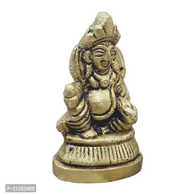 Handmade Brass Lord Kuber Maharaj Idol-thumb2