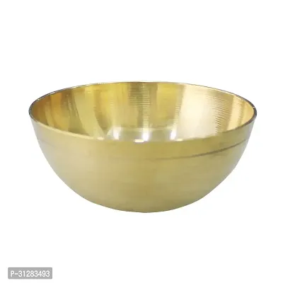 Om BhariPuri Multipurpose Brass puja Pyali/Katori for home pooja Temple gold Small Pack of 1-thumb0