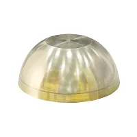 Om BhariPuri Multipurpose Brass puja Pyali/Katori for home pooja Temple gold Small Pack of 1-thumb1