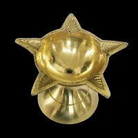 Traditional Brass Diya for Puja-thumb1