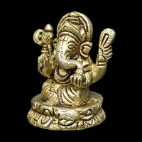 Ganesha Brass Idol for Puja-thumb2