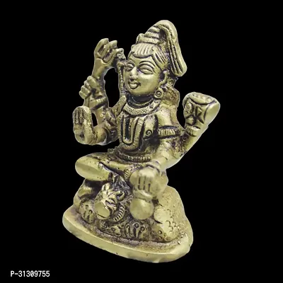 Om BhariPuri Brass Lord Shiva/Lord Shivji/Lord Mahakal Avtar of Lord Hanuman Statue in Antique Finish-thumb5