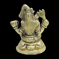 Om BhariPuri Brass Lord Shiva/Lord Shivji/Lord Mahakal Avtar of Lord Hanuman Statue in Antique Finish-thumb2