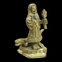 Om BhariPuri Brass Shree Khodiyar MATA Statue Brass Shree Khodiyar MATA Idol for Home Temple Pooja MATA Rani Decorative Showpiece for Mandir-thumb4