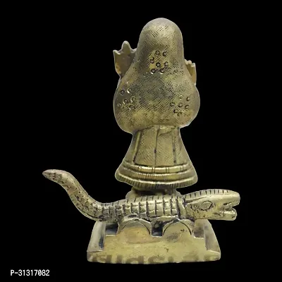 Om BhariPuri Brass Shree Khodiyar MATA Statue Brass Shree Khodiyar MATA Idol for Home Temple Pooja MATA Rani Decorative Showpiece for Mandir-thumb2