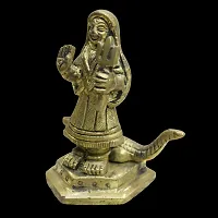 Om BhariPuri Brass Shree Khodiyar MATA Statue Brass Shree Khodiyar MATA Idol for Home Temple Pooja MATA Rani Decorative Showpiece for Mandir-thumb2