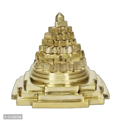 Om BhariPuri Meru Yantra/Brass Meru Shri Yantra/Brass Meru Shree Yantra/Brass Meru Yantra - Solid/ 3D Meru Shri Yantra-thumb0