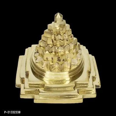 Om BhariPuri Meru Yantra/Brass Meru Shri Yantra/Brass Meru Shree Yantra/Brass Meru Yantra - Solid/ 3D Meru Shri Yantra-thumb4