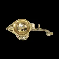 Om ssvmb9 Traditional Brass Diya for Puja | Pooja Aarti | Arti Deepak Deepam Oil Lamp for Home Temple Decor Gifts Puja Articles Decor Gifts-thumb3