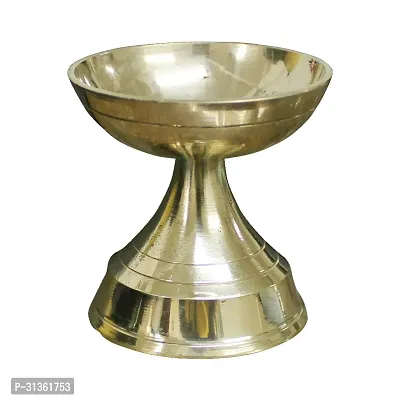 Traditional Pure Brass Diya for Pooja