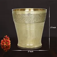 Pura Brass Pooja Glass-thumb3