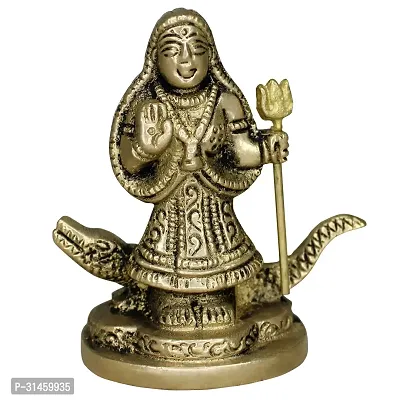 Brass Khodiyar Mata Sculpture