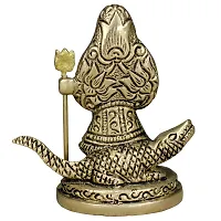 Brass Khodiyar Mata Sculpture-thumb3