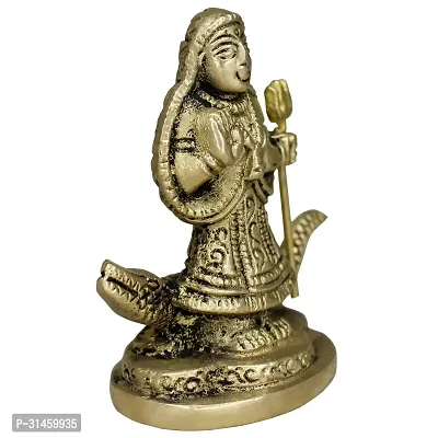 Brass Khodiyar Mata Sculpture-thumb2