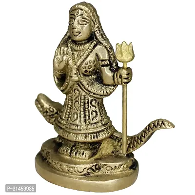 Brass Khodiyar Mata Sculpture-thumb3