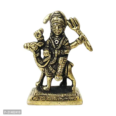 Om BhariPuri Brass Dasa/Dasha MATA/Momai Maa/Durga Murti/Idol/Statue for Home Puja/Pooja Temple/Mandir-thumb0