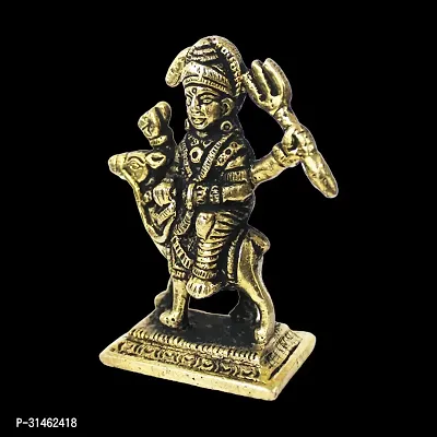 Om BhariPuri Brass Dasa/Dasha MATA/Momai Maa/Durga Murti/Idol/Statue for Home Puja/Pooja Temple/Mandir-thumb2