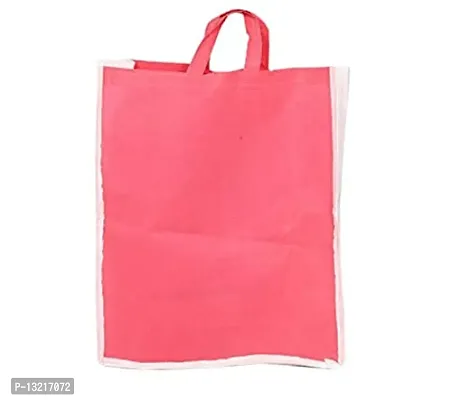 Gift Hand Bag,Carry Bag,Grocery Bag,Shopping Bag,Jhola,Vegie Bag with Handles in Non Woven Material Set of 12 Pcs (Dimenson-18 x15.5 x6 Inches)