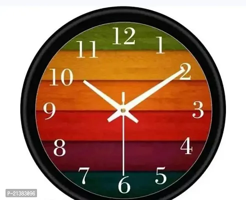 Designer Plastic Analog Wall Clock-thumb0