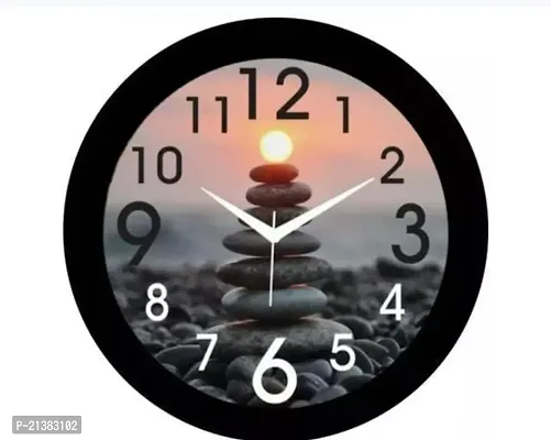 Designer Plastic Analog Wall Clock-thumb0