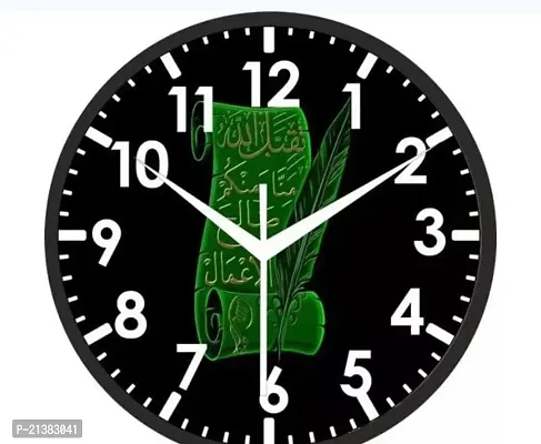 Designer Plastic Analog Wall Clock-thumb0