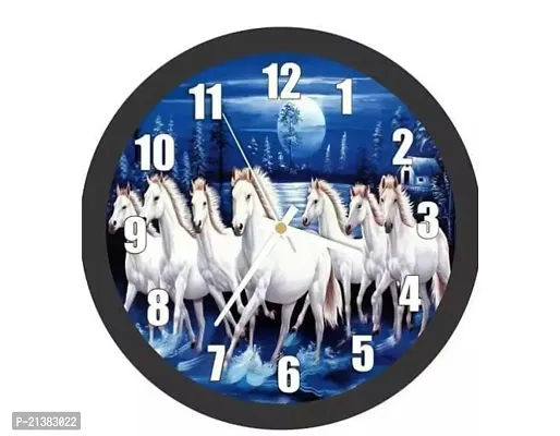 Designer Plastic Analog Wall Clock-thumb0