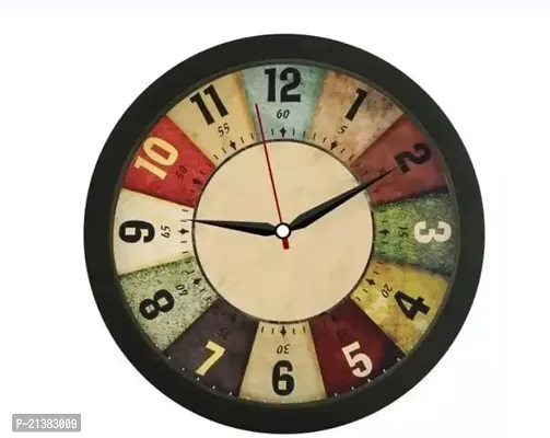 Designer Plastic Analog Wall Clock-thumb0