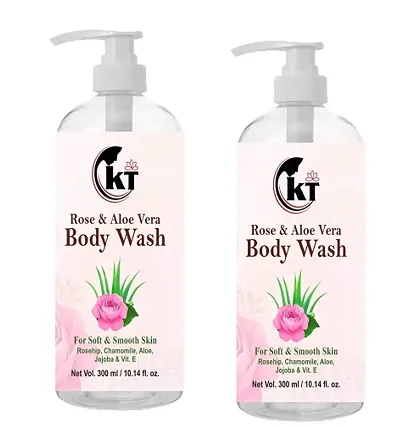 Natural Skin Care Body Wash, Pack of 2