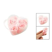 Nema Heart Shape Romantic Bath Rose petals soap - Light Pink-thumb1