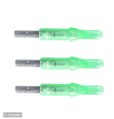 Automatically Lighted Arrow Nock -45.5mm - Green - 3 Pcs-thumb3