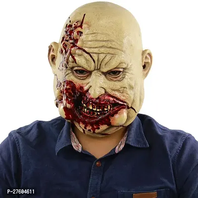 Halloween Scary Bleeding Blood Mouth Face Mask-thumb3