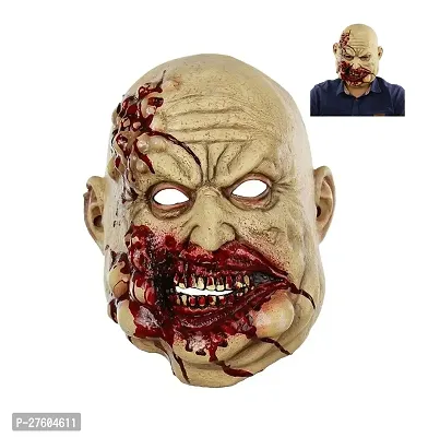 Halloween Scary Bleeding Blood Mouth Face Mask-thumb2