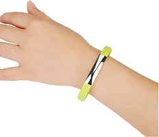 USB Cable Data Sync Charger Wrist Band Cable for TYPE C - Green-thumb1