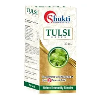 Shukti Ayurvedic Tulsi Amrit Ark Drops (2 x 30 ml) Concentrated Tulsi Ras of 5 Rare Tulsi Varieties for Natural Immunity Boosting And Cough and cold Relief (Pack Of 2)-thumb2