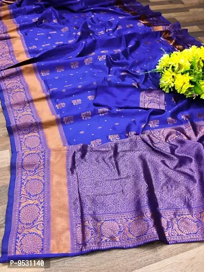 Fancy Jacquard Saree with Blouse Piece for Women