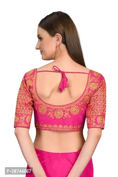 Classic Banglori Silk Embroidered Blouses for Women-thumb2