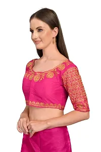 Classic Banglori Silk Embroidered Blouses for Women-thumb2